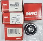 4x MRC 200SZZG Bearing, Radial Single Row Ball Bearing, 10 mm ID, 30 mm OD, 9 mm