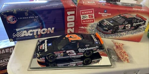 ACTION 2000 1/24 BANK #3 Dale Earnhardt No Bull 76th Win RACED 1 of 13,333 - Picture 1 of 13