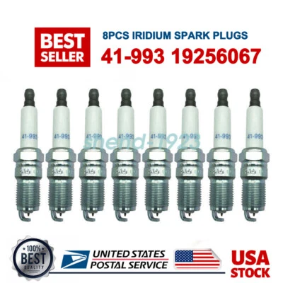8Pcs 41-993 IRIDIUM SPARK PLUGS AC DELCO 19256067 For Chevy Tahoe GMC Pontiac - Image 1 of 3
