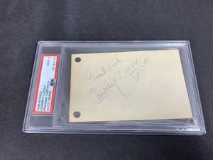 The Finest, Cowboy Copas, Singer "Rare" Autograph Album Page, PSA Grade 9 - Picture 1 of 4