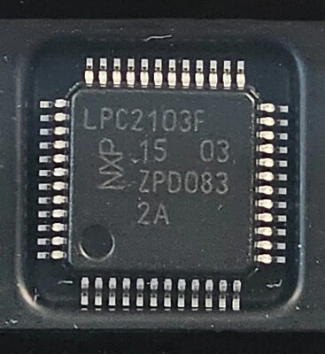 LPC2103FBD48 NXP LQFP48 ARM Microcontroller - Image 1 of 2