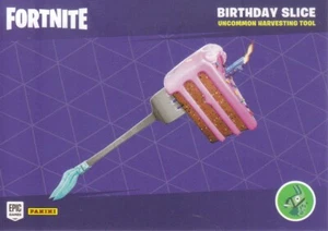 Fortnite Birthday Slice und Bold Bar herramienta de cosecha tarjeta #H2 serie 2 - Imagen 1 de 2