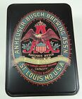 ANHEUSER-BUSH VINTAGEM PLAYING CARDS TWO UNOPENED DECKS IN TIN CONTAINER  4-578