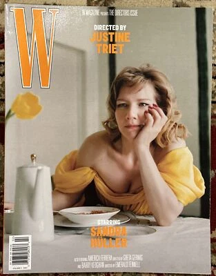 W MAGAZINE 2024 Vol  2 SANDRA HULLER THE DIRECTORS ISSUE Justine TRIET - Image 1 of 3