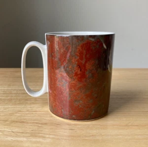Villeroy & Boch MARBLE RED 3.5" Mug - EUC - 6 Available - Picture 1 of 6