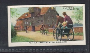 FAMILIAR TÁNDEM CON SIDECAR - 80 + Tarjeta de tabaco del Reino Unido # 40 - Imagen 1 de 2