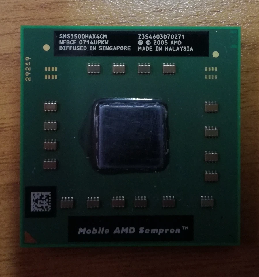 CPU Mobile Sempron 3500+ sms3500hax4cm - Immagine 1 di 1