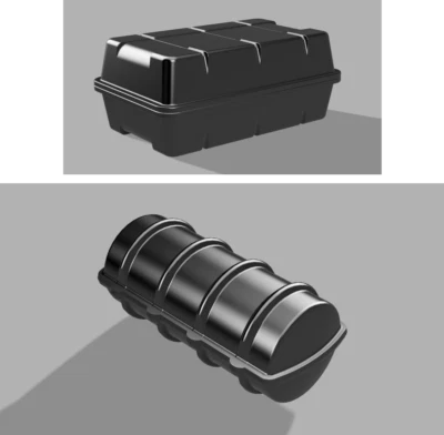 Rettungsinsel Modern DGZRS Schlepper Feuerlöschboot Yacht RC  Hochdetailiert - Bild 1 von 4