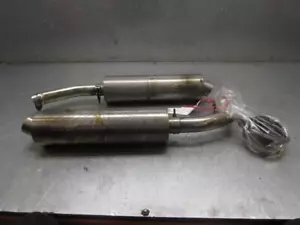 Honda VTR1000 Firestorm One Pair Of Supertrapp Exhaust End Cans Pipes - Picture 1 of 12