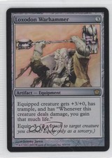 2005 Magic: The Gathering - Core Set: 9th Edition Foil Loxodon Warhammer o8x