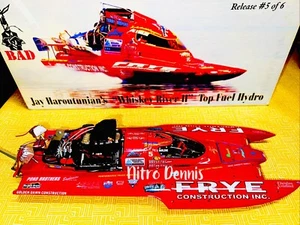 Whiskey River 2 Hydro DRAG BOAT Top Fuel BAD ASS Diecast 1:18 Jay Hartunian - Picture 1 of 9