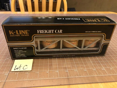 K-Line Train K-90012 KCC Exclusive Keokuk Canning Co CLASSIC Vat Car EX! Lot C - Image 1 of 4