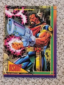 Bishop 1993 Skybox Marvel Universe serie 4 cartas #117 X-MEN - Imagen 1 de 2