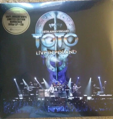 Toto - Live in Poland 35 Anniversary    3 Vinyl LP + 2 CD Lim Numbered NEU  NEW - Bild 1 von 3
