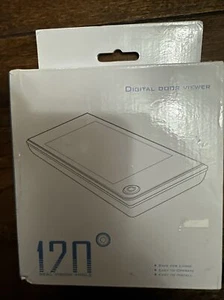 3.5" Inch Digital Door Peephole Viewer Camera 120 Real Vision Angle Wide Angle - Picture 1 of 8