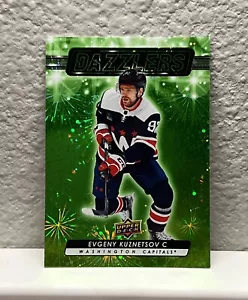 2023-24 Upper Deck Dazzlers Green #DZ-64 Evgeny Kuznetsov Hockey Card - Picture 1 of 2