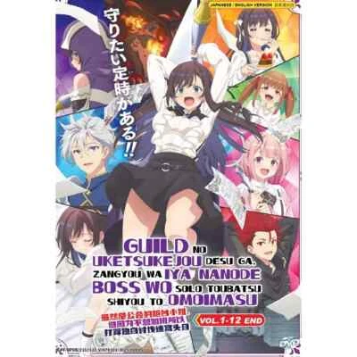 ANIME DVD~ENGLISH DUBBED~Guild No Uketsukejou Desu Ga,Zangyou Wa( 1-12End) - Image 1 of 3