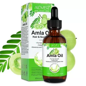 Amla Oil Hair Oil Hair Growth Against Dandruff Hair Loss Cold Pressed Organic Vegan - Picture 1 of 15