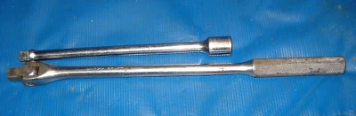 Husky 1/2" Drive ~15" Barra Interruptor No. Mango moleteado CS57 y extensión de 10" CS-25 Foto 1 de 4