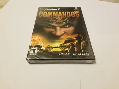 Commandos 2: Men of Courage Sony PlayStation 2 PS2 newSealed (E12) - Image 1 of 4