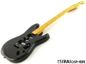 Fender American Professional II Stratocaster Strat BODY & NECK Guitar Part Black - Picture 1 of 10