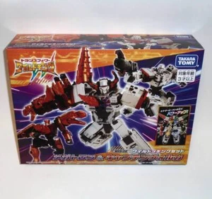 Transformers Wild King WKS-02 Megatron & Captain Volca Set Takara Tomy - Imagen 1 de 11