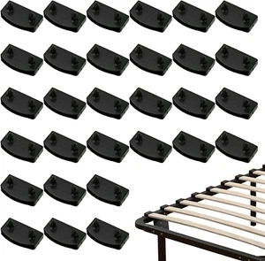 30 Pezzi Tappi per Doghe, Supporto per Doghe Letto Da 55 Mm × 10 Mm, Cappucci Di - Foto 1 di 6