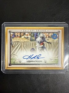 Herman Moore 2024 Topps Motif Gallery Graphs Auto /49 Detroit Lions #GG-HM - Picture 1 of 6