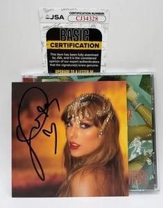 LANGES AUTO Taylor Swift signiert The Life Of A Showgirl CD JSA COA Foto 1 ❤️ RAR - Bild 1 von 2