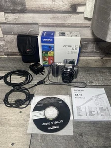 Olympus SZ-14 Digital Camera 14.0MP Silver With Charger - Picture 1 of 17