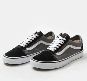 Zapatillas Vans Negro Blanco Gris - Hombre 8 Mujer 9.5 Old Skool $70 - Imagen 1 de 5