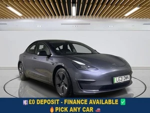 2021 Tesla Model 3 Standard Range Plus Saloon 4dr Electric Auto RWD (241 bhp) Sa - Picture 1 of 24