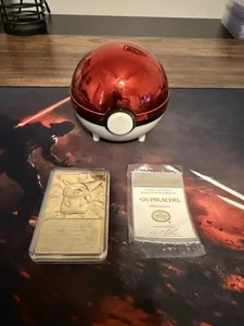 Pokemon 1999 Limited Edition Pikachu Trading Card 23K Gold-Plated, Burger King - Picture 1 of 8