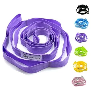 Stretching Strap Yoga Strap with Loops, Stretch Straps for Physical Therapy, - Picture 1 of 7