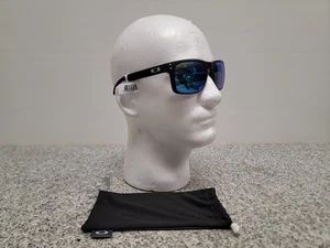 Oakley Holbrook Sunglasses OO9102-F055 Matte Black Blue Prizm Polarized w/Pouch - Picture 1 of 5