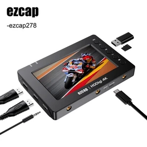 Ezcap278 4K HDMI Audio Video Capture Karta Nagrywanie gier na kartę TF USB Flash Drive - Zdjęcie 1 z 11