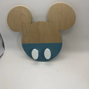 Disney Parks Topolino icona porta guinzaglio in legno per animali domestici (NUOVO) - Foto 1 di 3