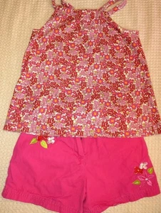 Gymboree Vintage Summer Fun Outfit X-Large 2000/2001 Shorts And Tank Top Y2k - Picture 1 of 6
