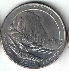USA - 2010D - Washington ¼ $ - Yosemite - Rare - #19933 - Picture 1 of 2