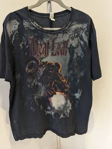 Meat loaf 2010 Hang Cool Tour T Shirt Size Xl Rare - Picture 1 of 7