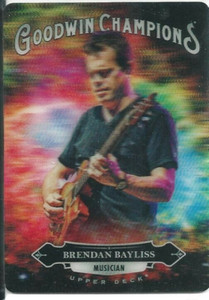 2020 Goodwin Champions Brendan Bayliss Lenticular Card