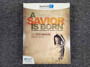 Bluefish TV Pete Briscoe A Savior Is Born 2 DVD Set, Leaders Guide & Workbook - Picture 1 of 13