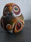 superbe   hibou ou chouette en céramique , ELIAS REGIN MEXICO (smd4)