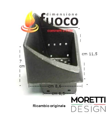 DISEÑO DE MORETTI BRACIERE CROGIOLO STUFA MORETTI GLOBE A7 STYLE RELAX IRON TRILLY MINI BRGHFF366