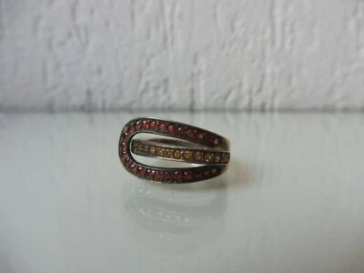 Bel Vecchio Anello, 925 Argento, Con Pietre Tagliate, Thailandia - Immagine 1 di 4