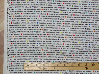 Project Linus Blanket Snoopy Peanuts Charlie Brown Fabric 1/2 Yd #22325 - Image 1 of 3