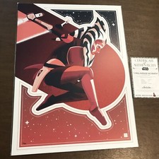 Ahsoka Star Wars Acme Archives Danny Haas Print xxx/250 I Will Avenge His Death