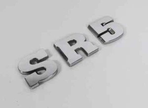 Toyota 4Runner SR5 Emblem 03-09 Front Door Chrome Badge Symbol Logo Nameplate - Picture 1 of 2