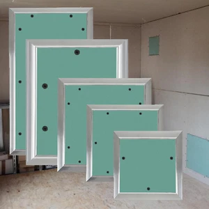 Revisionstüre Gipsfaserplatten Revisionsklappe Wartungsklappe Gipskarton 15-60cm - Bild 1 von 17