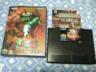 NEO GEO AES BRIKIN'GER IRON CLAD JAPAN VERSION COMPLETE CIB CONVERSION RARE - Bild 1 von 2